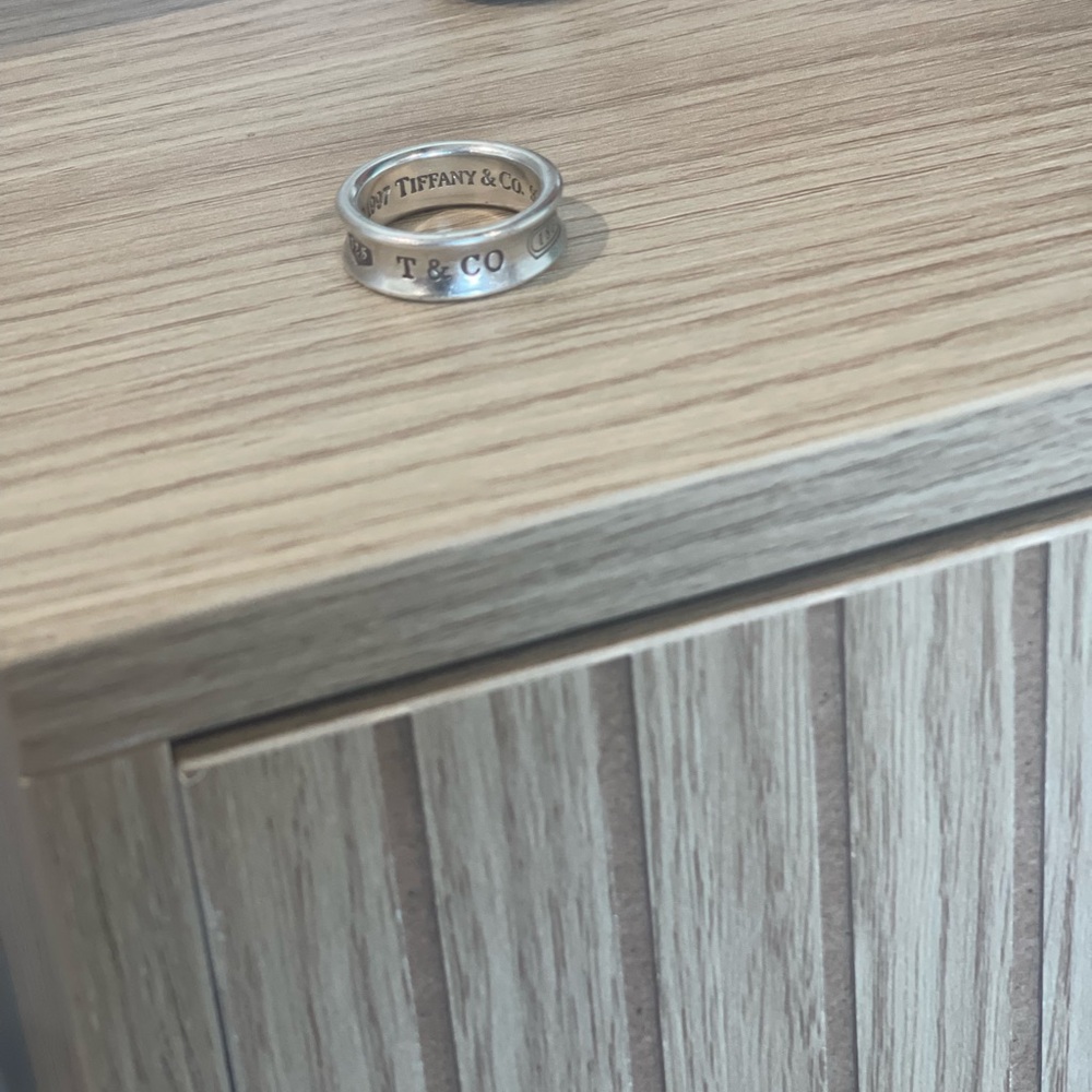 Tiffany & Co 1837 Ring Sterling Silvere